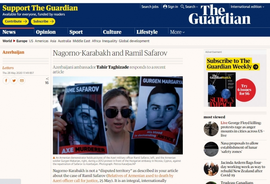 “The Guardian” publicó un artículo titulado 