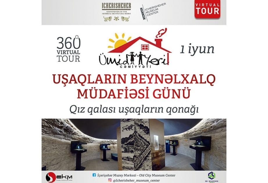 Valideyn himayəsindən məhrum uşaqlar üçün virtual tur təşkil olunacaq