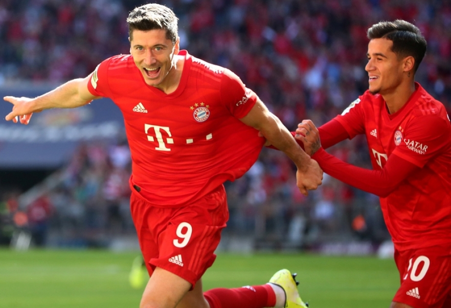 Lewandowski marca doblete y el Bayern es más líder en fútbol alemán