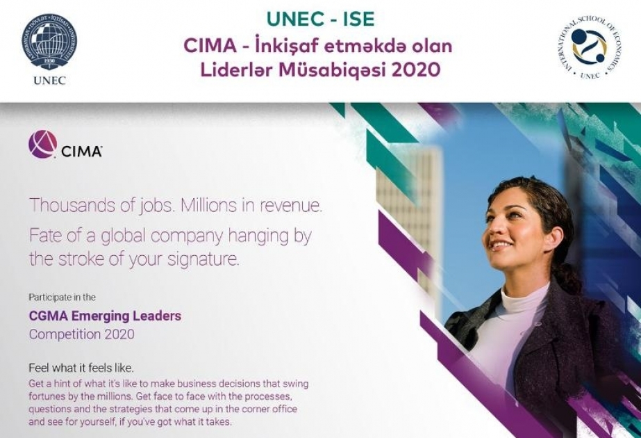 UNEC “CIMA - İnkişaf etməkdə olan liderlər müsabiqəsi 2020”yə qoşulub