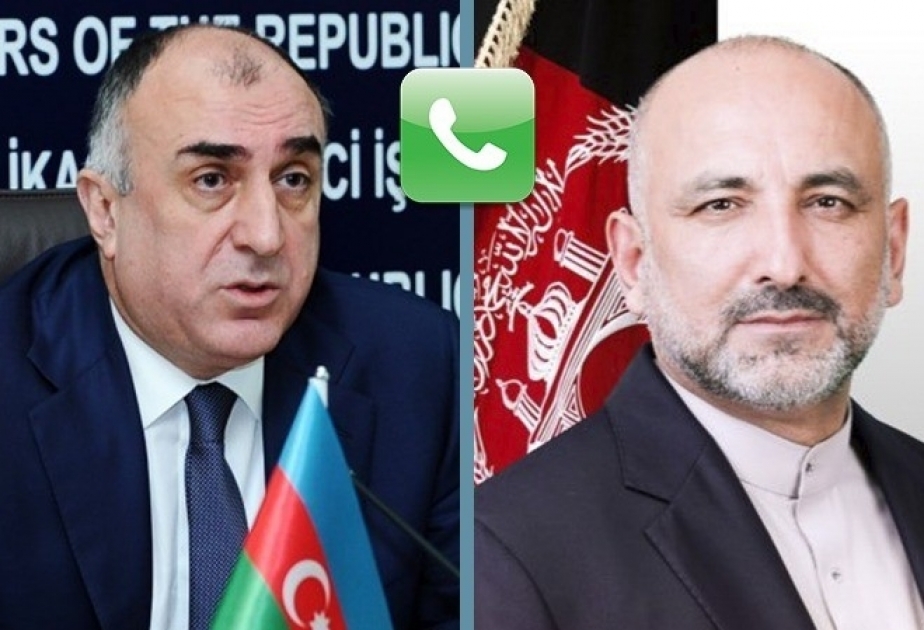Azerbaijani, Afghan FMs hold phone talk
