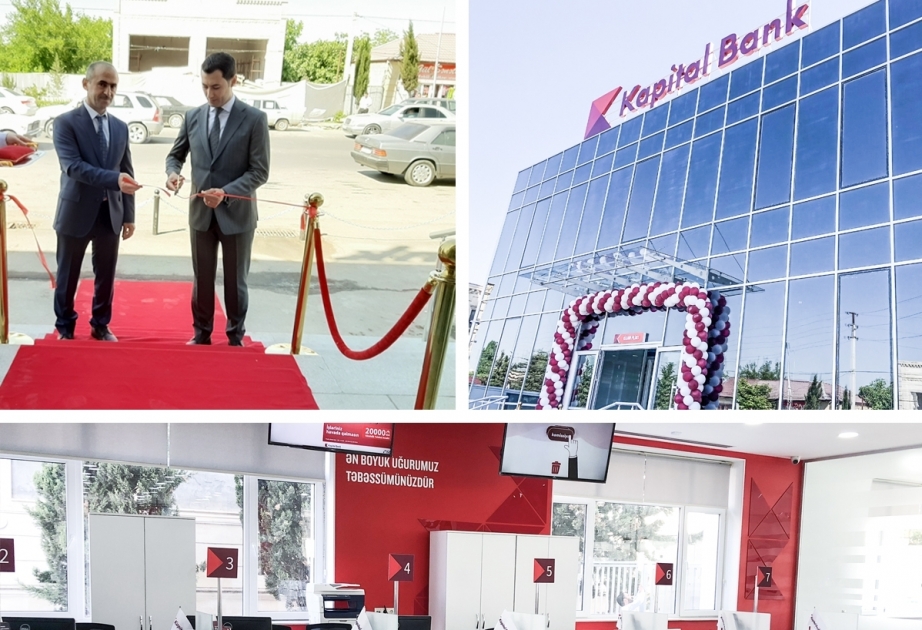 ®  Kapital Bank представил обновленный филиал в Агдаме