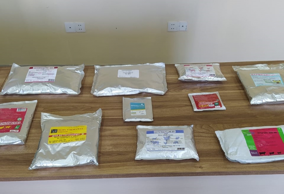 Gəncədə mənşəyi məlum olmayan baytarlıq preparatları aşkarlanıb