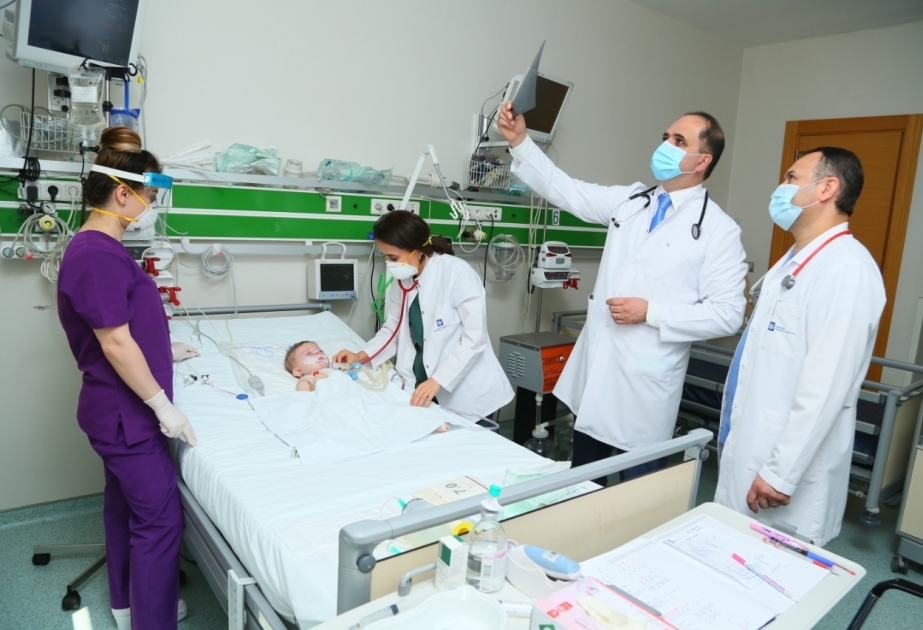 Mərkəzi Gömrük Hospitalında müxtəlif xəstəliklərdən əziyyət çəkən uşaqların müalicəsi uğurla həyata keçirilir