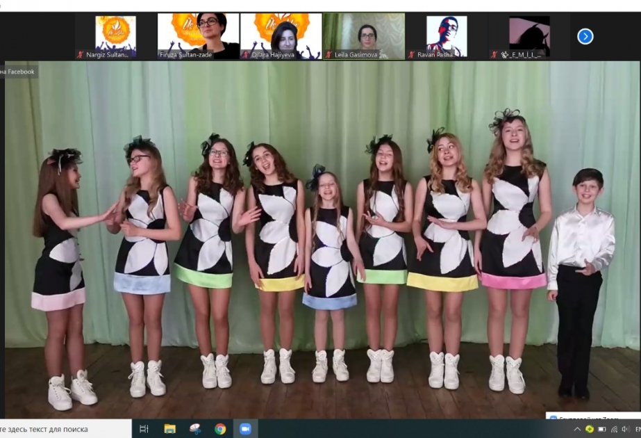 “Üç alov” adlı folklor, klassik və müasir yaradıcılıq üzrə beynəlxalq onlayn festivala yekun vurulub