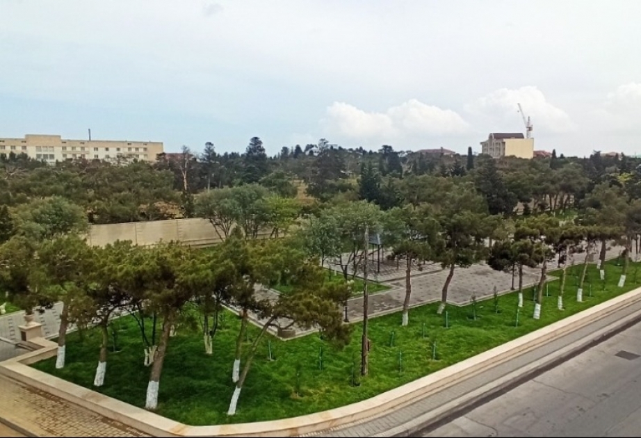 Mərdəkanda Böyük Vətən müharibəsində həlak olanların xatirəsinə salınmış park yenidən qurularaq istifadəyə verilib
