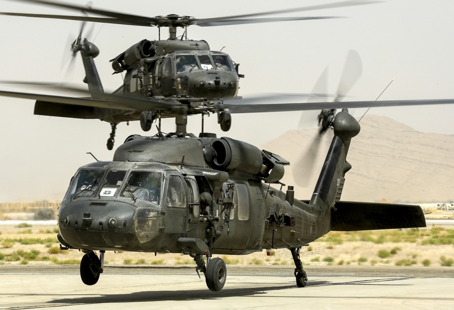 Vaşinqtonda etirazçıları dağıtmaq üçün hərbi helikopterlərdən istifadə edilir