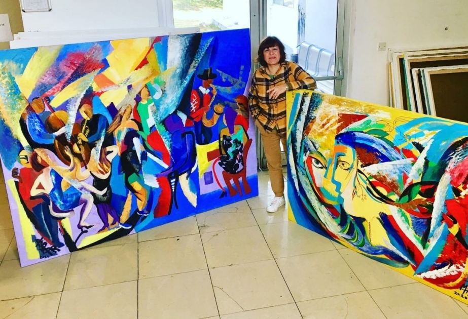 Lucha contra COVID-19 a través de los ojos de la artista nacional