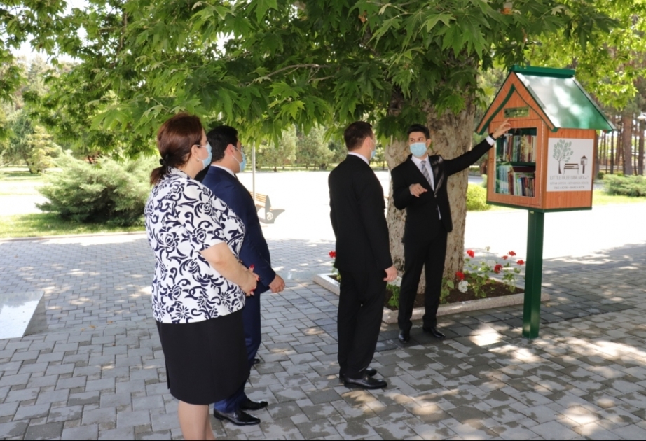Naftalanda ilk dəfə “Little Free Library” açılıb