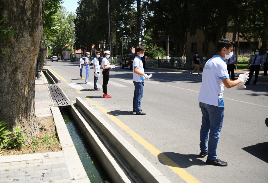 Şəmkirdə “Bir-birimizi qoruyaq” devizi altında aksiya keçirilib