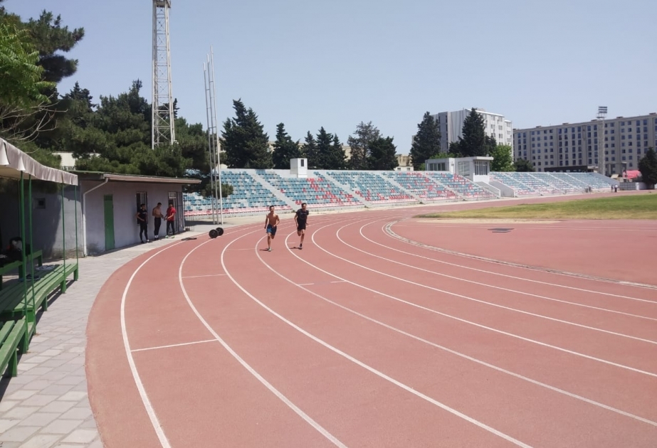 Atletika üzrə Azərbaycan millisi məşqləri bərpa edib