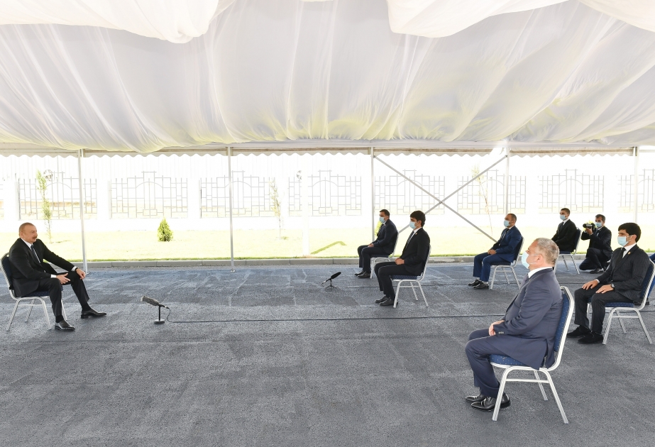 President Ilham Aliyev attended opening of Tartar Olympic Sports Complex VIDEO