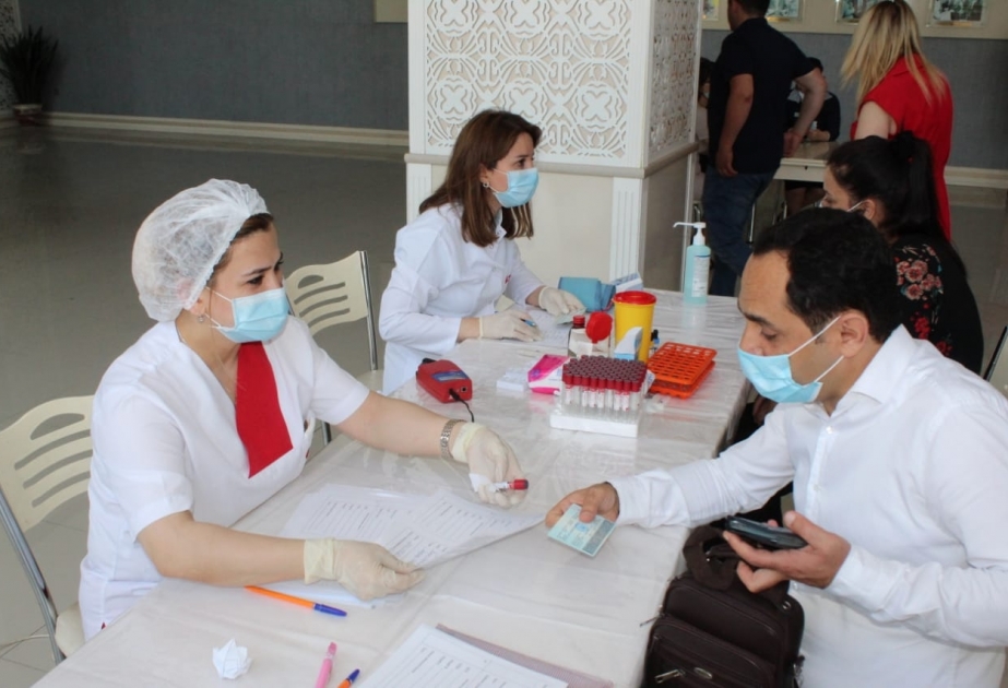 Göyçayda qanvermə aksiyası keçirilib