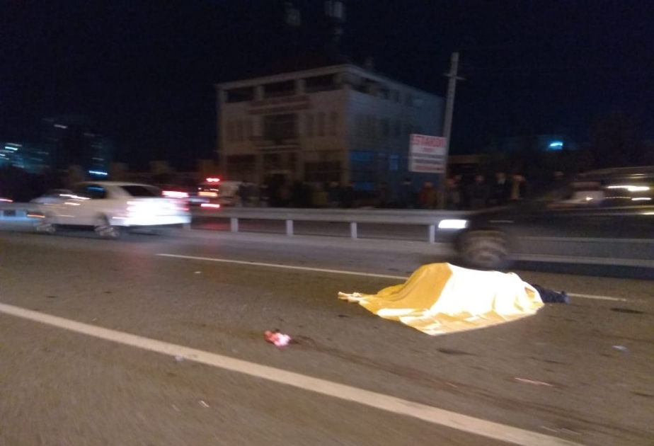 Beyləqanda “VAZ-21063” markalı avtomobilin vurduğu piyada hadisə yerində ölüb