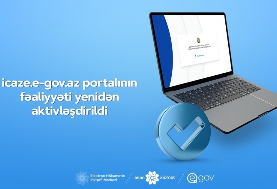icaze.e-gov.az portalının fəaliyyəti yenidən aktivləşdirilib