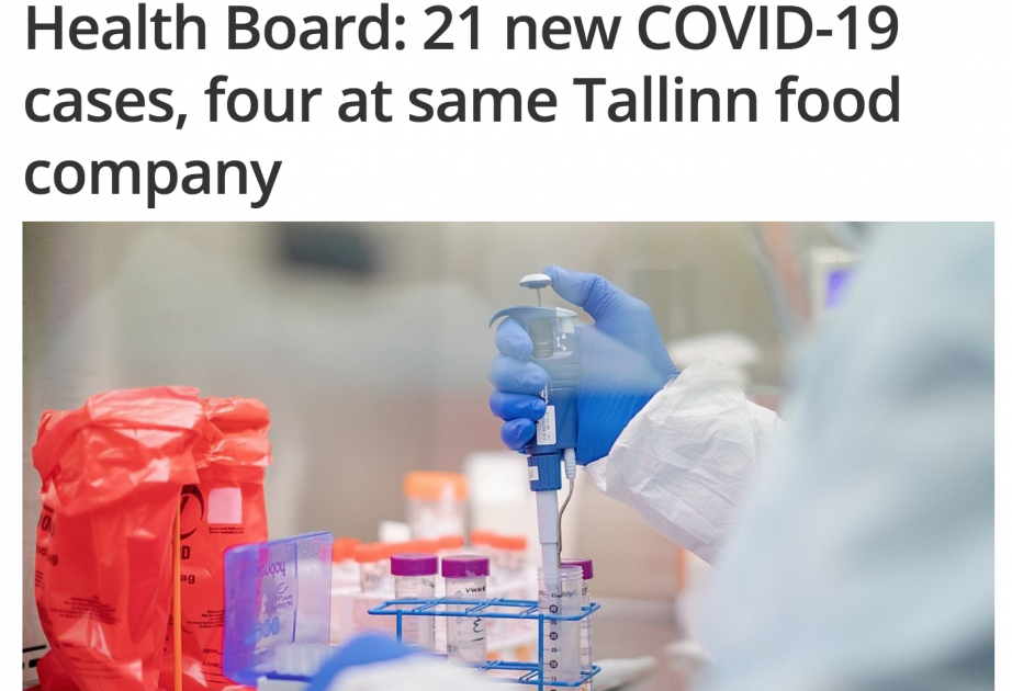 Le nombre de cas de contamination au coronavirus augmente en Estonie