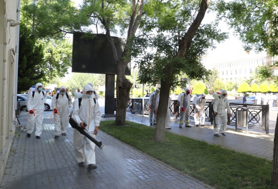 Bakının 450-dən çox küçəsi dezinfeksiya edilib