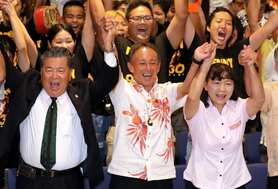 Okinava prefekturasının parlamentinə keçirilən seçkilərdə yerli hakim partiyalar üstünlüyü saxlayıb
