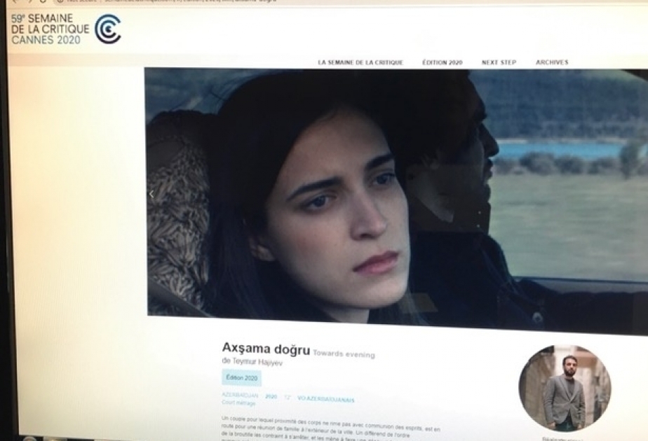 Movie by Azerbaijani director to be featured at 2020 Semaine de la Critique in Cannes