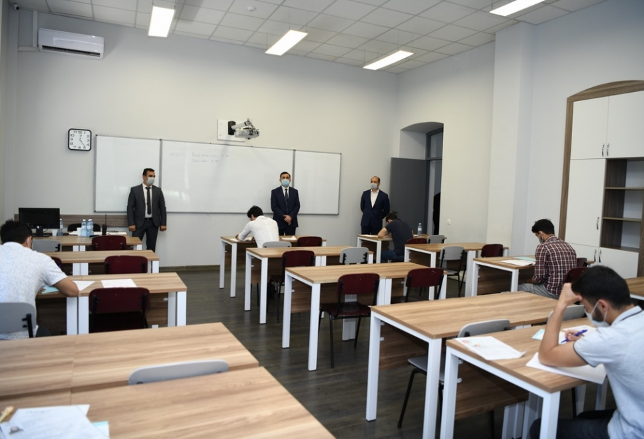 Azərbaycan-Fransız Universitetində ilk dəfə magistraturaya qəbul imtahanı keçirilib