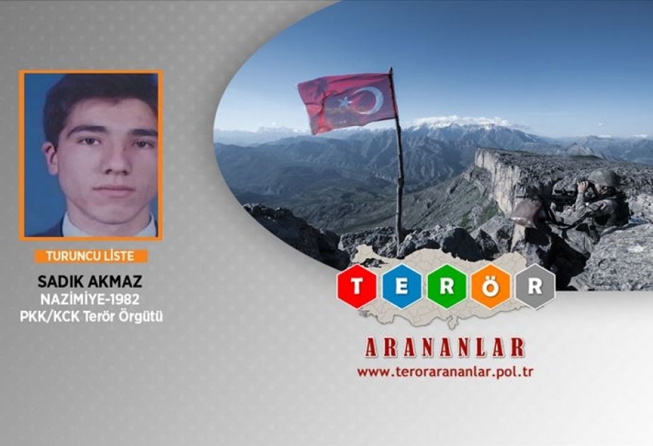 Türkiyədə axtarışda olan təhlükəli terrorçu zərərsizləşdirilib