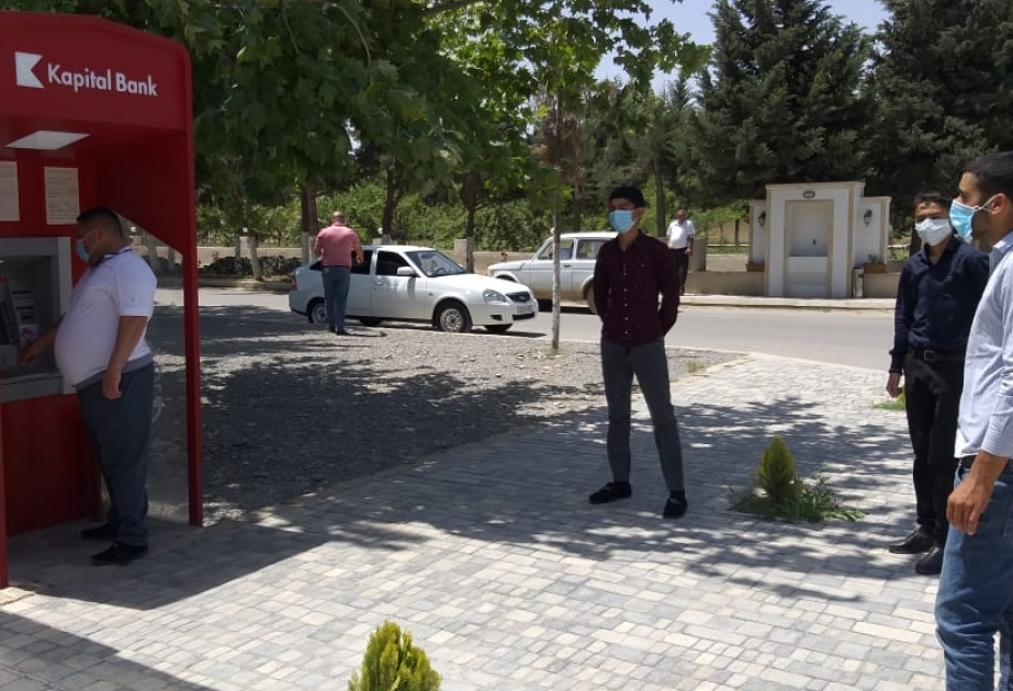 Xocavəndli məcburi köçkünlər arasında maskalardan istifadə və sosial məsafənin qorunmasına nəzarət gücləndirilib