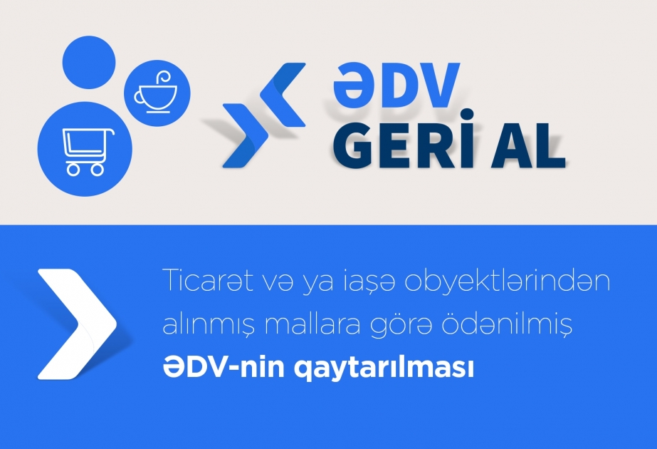 Pərakəndə ticarət obyektlərindən alınmış məhsullara görə ödənilən ƏDV-nin bir hissəsi istehlakçılara qaytarılıb
