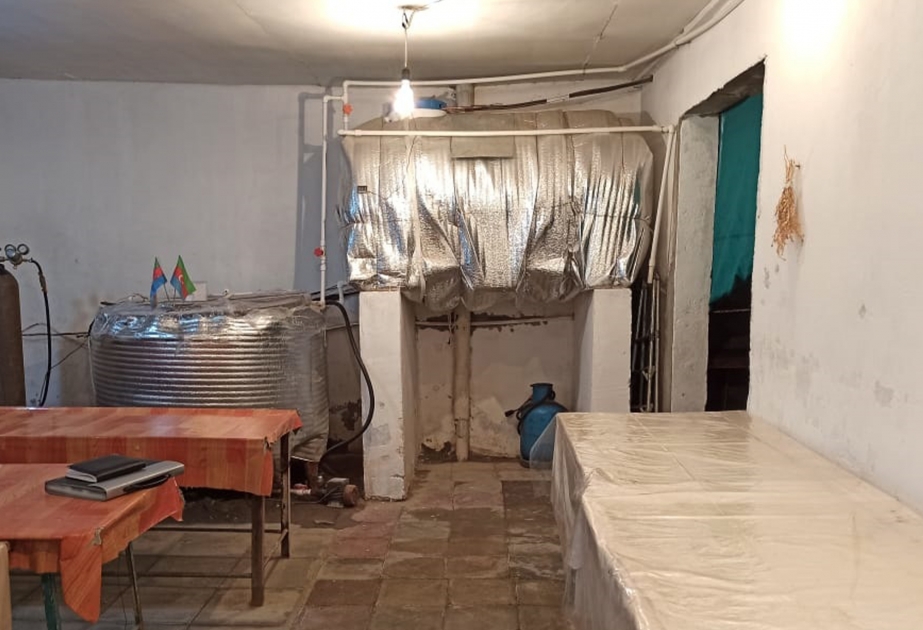 Bərdədə antisanitar şəraitdə fəaliyyət göstərən alkoqolsuz içki sexi aşkarlanıb