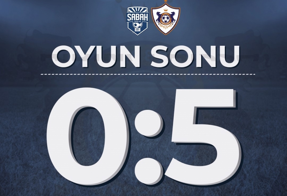 “Qarabağ” yoxlama matçında “Sabah”ı darmadağın edib