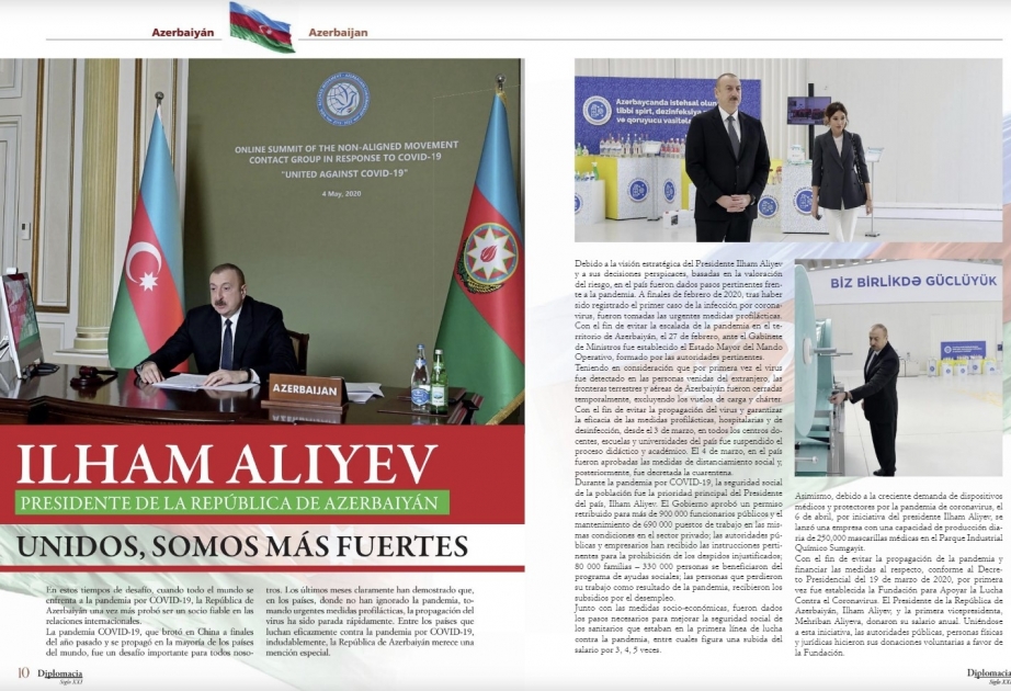 İspaniya mətbuatında ölkəmizlə bağlı geniş məqalələr dərc edilib