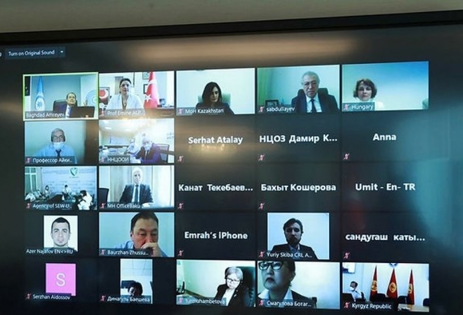 Türk Şurası Sağlamlıq Koordinasiya Komitəsi ilk videokonfrans görüşünü keçirib