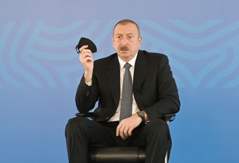 Ilham Aliyev: “Azerbaiyán es uno de los pocos países del mundo donde todos los contagiados por coronavirus reciben tratamiento en instituciones médicas”