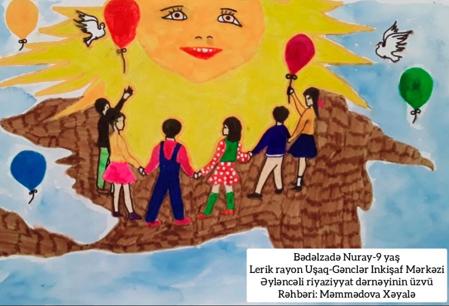 “Biz planetin uşaqlarıyıq” beynəlxalq rəsm müsabiqəsi yekunlaşıb
