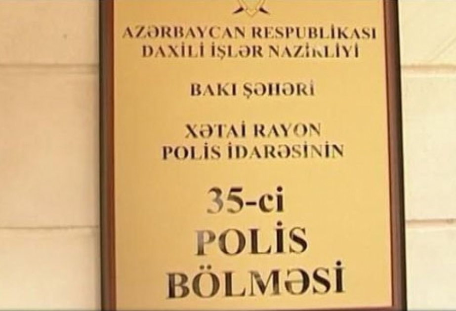 Xətai rayonunda evdən yeddi min manat pul oğurlayan şəxs tutulub