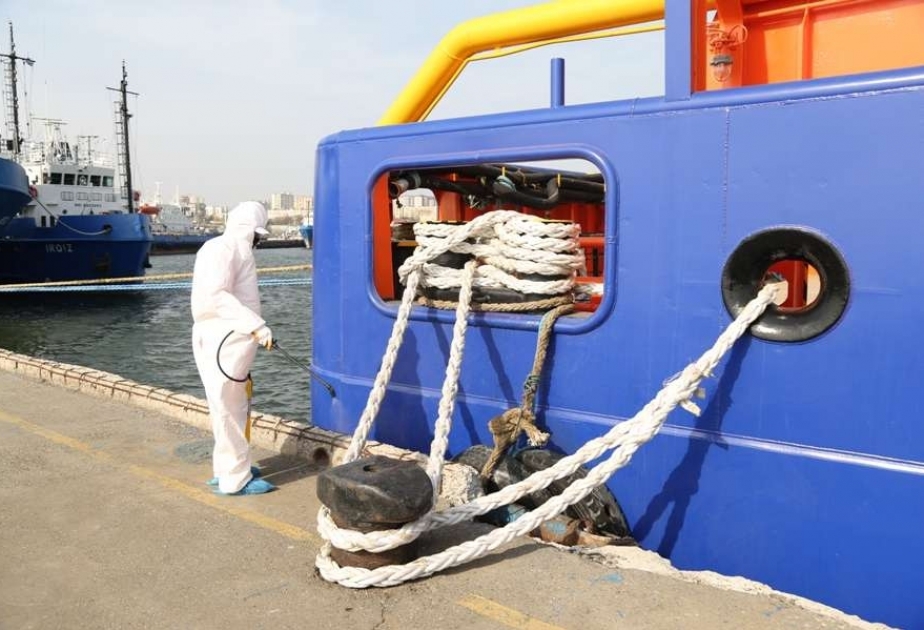 Gəmiçilik dezinfeksiya işlərini davam etdirir