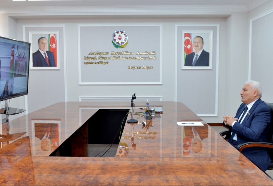 Gənc ədliyyə işçiləri və könüllüləri ilə Milli Qurtuluş Gününə həsr olunmuş onlayn mühazirə keçirilib