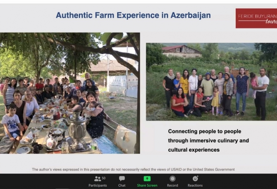 Buró de Turismo: “Azerbaiyán tiene un potencial único para el desarrollo del agroturismo”