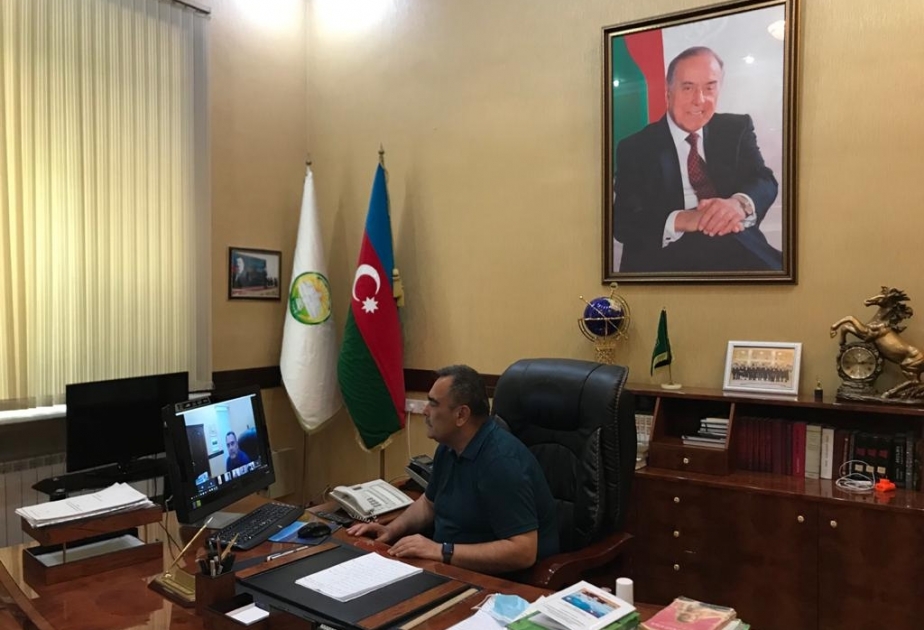 ADAU-da “Azərbaycanda çayçılığın mövcud vəziyyəti və inkişaf istiqamətləri” mövzusunda onlayn elmi-praktik konfrans keçirilib