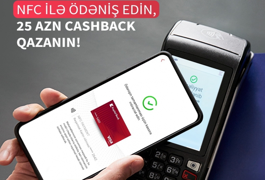 ®  Совершайте NFC-платежи через BirBank, заработайте 25 манатов кешбэка!