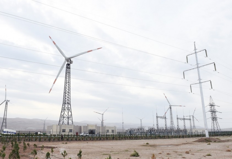 Külək elektrik stansiyalarında 44,1 milyon kilovat/saat elektrik enerjisi istehsal olunub