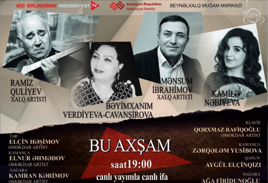 Beynəlxalq Muğam Mərkəzindən növbəti proqram görkəmli xanəndə Xan Şuşinskiyə həsr olunub