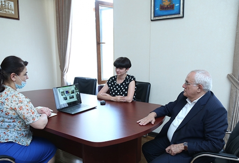 Akademik İbrahim Quliyev beynəlxalq onlayn konfransda məruzə edib