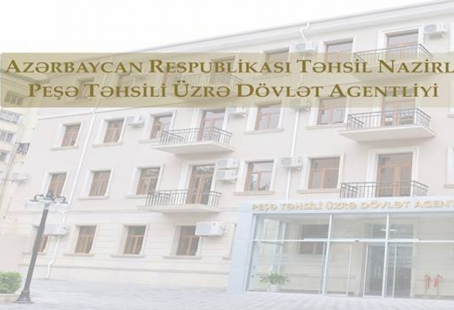 Peşə təhsili pandemiya dövründə: bir sıra ixtisaslar üzrə videodərslər hazırlanıb