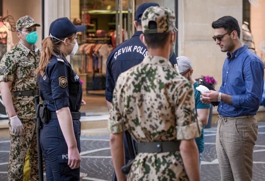 Policía de Bakú: Se toman medidas administrativas contra las personas que no cumplen con las normas de conformidad con la legislación