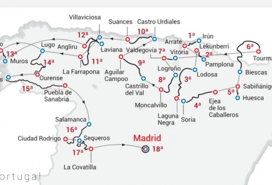 La Vuelta a España 2020 anuncia su recorrido