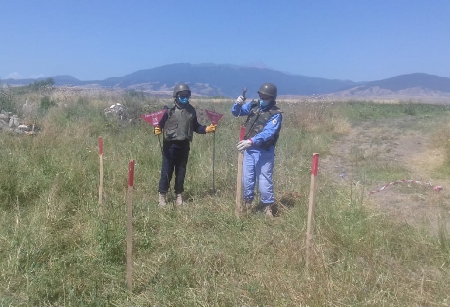 Tərtər rayonunda qumbara aşkarlanıb