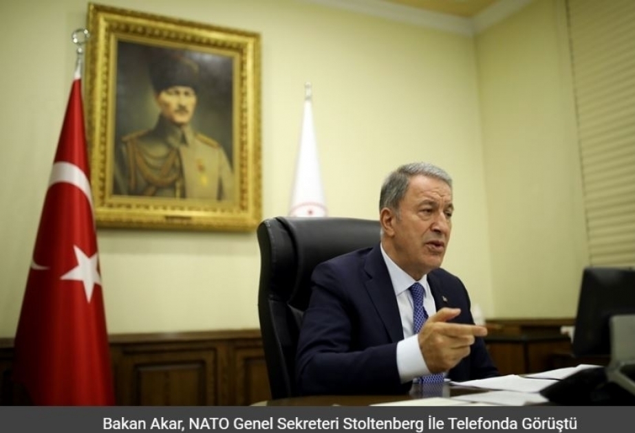 مكالمة هاتفية بين وزير الدفاع الوطني التركي وامين عام الناتو