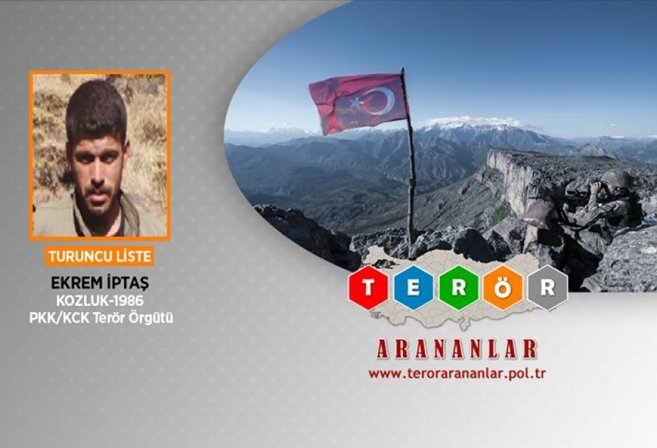 Türkiyədə axtarışda olan daha bir təhlükəli terrorçu zərərsizləşdirilib