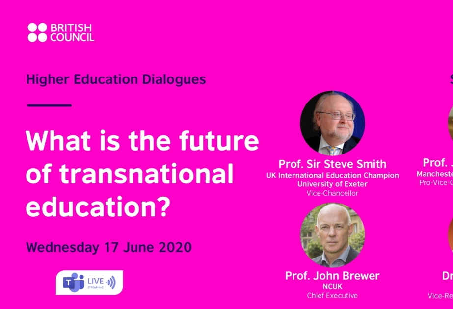ADA Universitetinin prorektoru “British Council Ali Təhsil Dialoqu” seriyası çərçivəsində keçiriləcək vebinarda çıxış edəcək