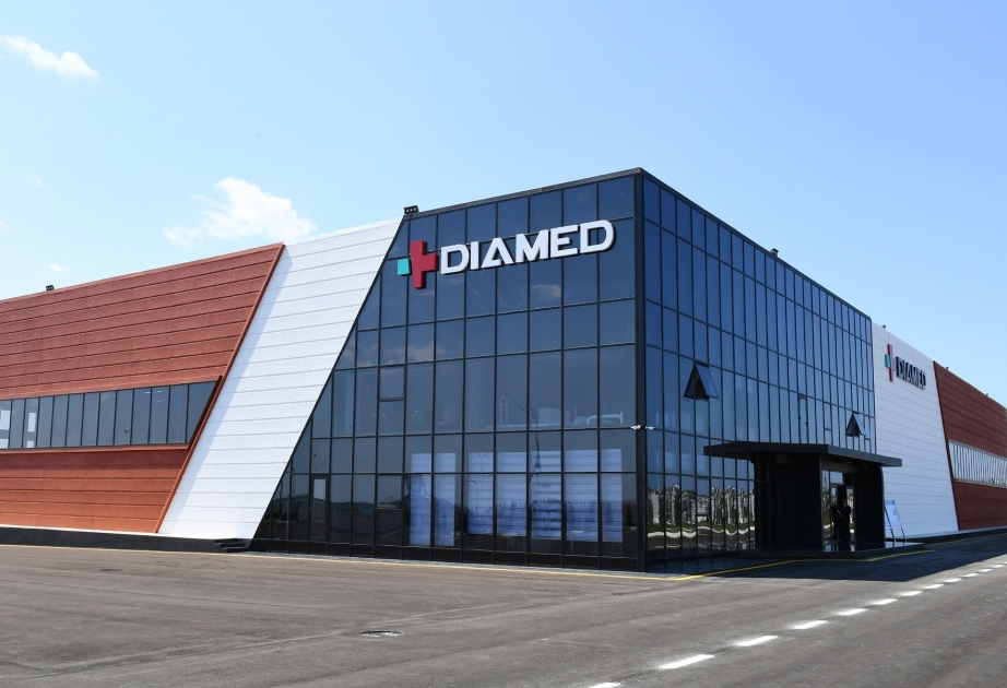 “Diamed Co” şpris istehsalı zavodu ölkəni 100 faiz şprislə təmin edəcək